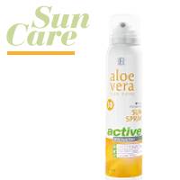 Ein Produktbild von LR Aloe Vera Sun Spray active LSF 30