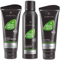 Bild LR Produkt Aloe Vera Men Set I. LR Produkte im LR Kosmetik online Shop günstig kaufen auf Rechnung.