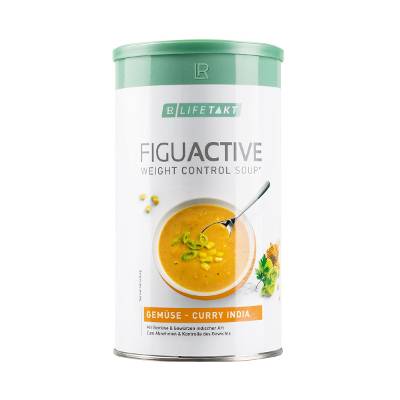 Ein Produktbild von LR Figu Active Suppe Gemüse-Curry India